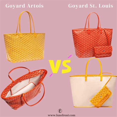 mm goyard|Goyard artois pm vs mm.